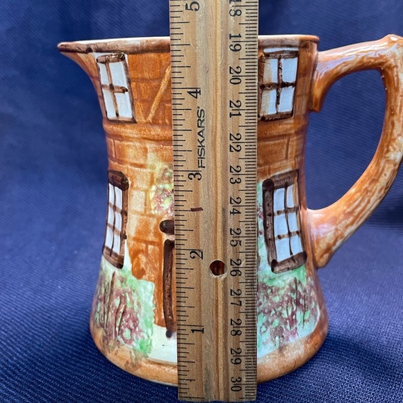 Vintage Price Kensington Cottage Ware Small Brown Pitcher w/ Handle Made In Eng. - Picture 5 of 7